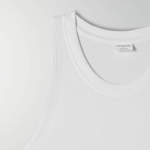 Aritzia Wilfred Free⎜GO-TO CROPPED TANK⎜GD TUSCANY ROSE - Picture 5 of 14